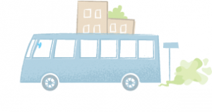 illustrasjon av buss